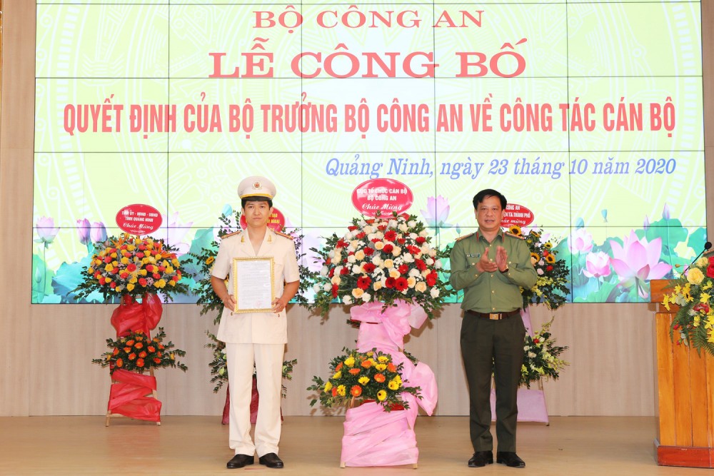 Tin nhanh - Tỉnh Quảng Ninh có thêm Phó Giám đốc Công an