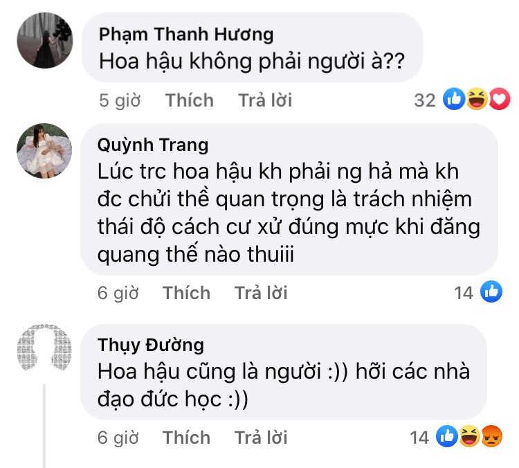 Sự kiện - Phản ứng trái chiều khi Tân HHVN bị 'đào bới' việc văng tục trên mạng (Hình 2).