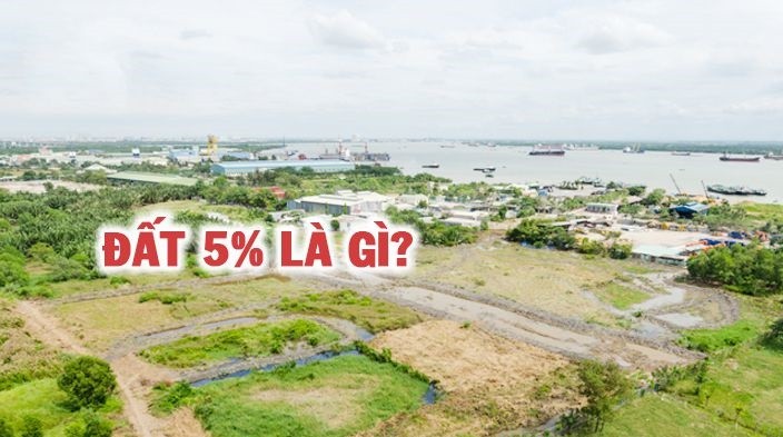 Bất động sản - Đất 5% là gì? Có được xây nhà trên đất 5% không?