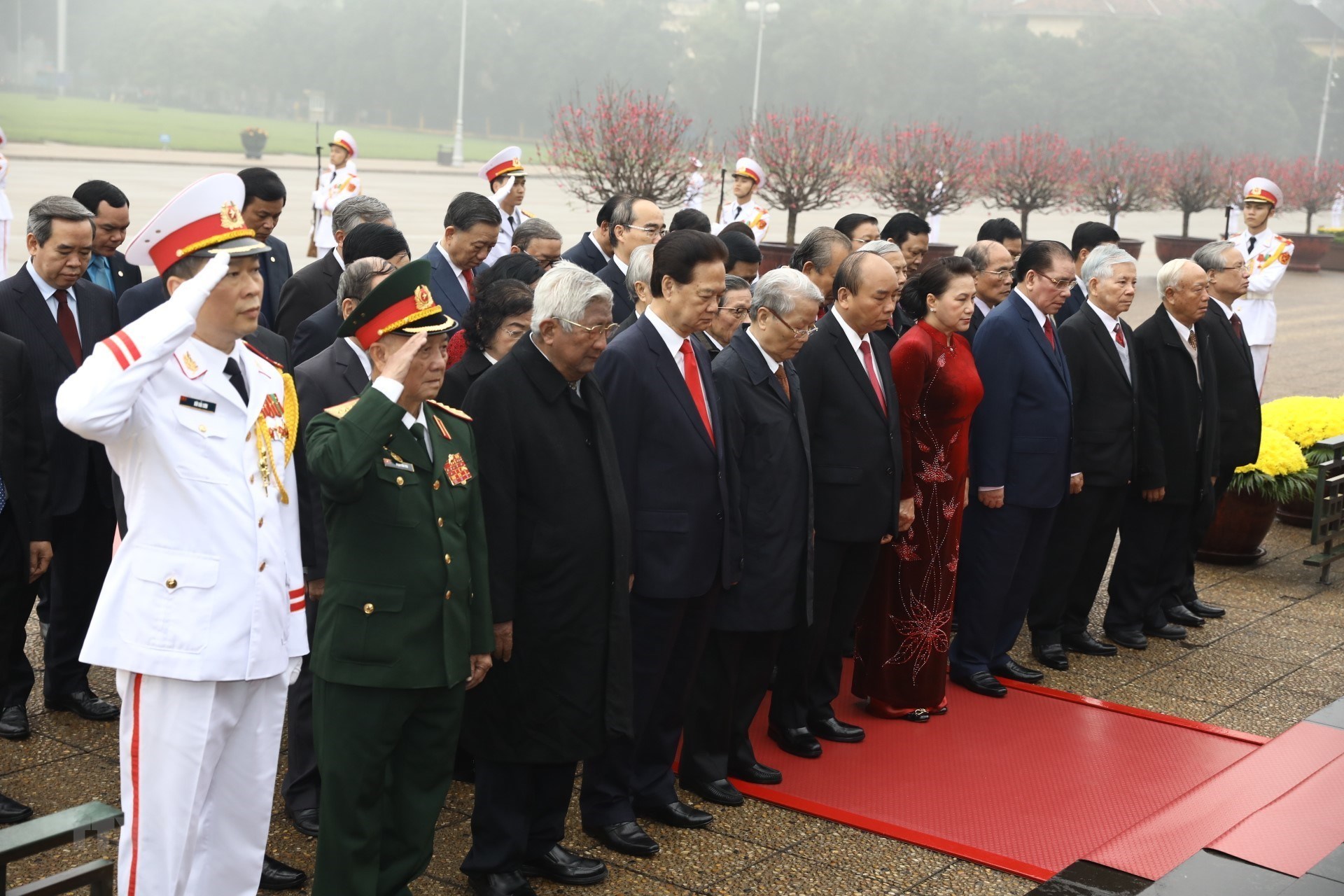 Chính sách - Lãnh đạo Đảng, Nhà nước vào Lăng viếng Chủ tịch Hồ Chí Minh