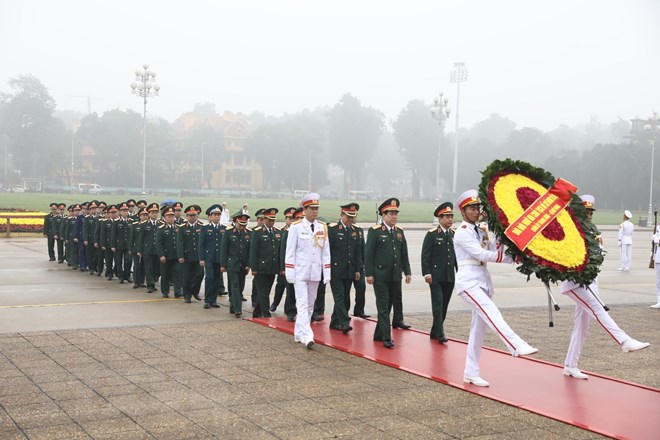 Chính sách - Lãnh đạo Đảng, Nhà nước vào Lăng viếng Chủ tịch Hồ Chí Minh (Hình 11).