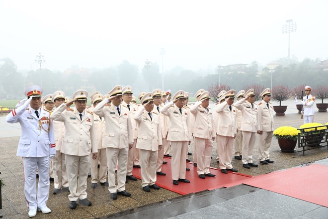 Chính sách - Lãnh đạo Đảng, Nhà nước vào Lăng viếng Chủ tịch Hồ Chí Minh (Hình 9).