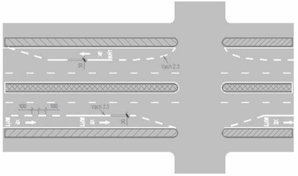 Chính sách - Quy chuẩn mới, 8 vạch kẻ đường tài xế cần lưu ý để không bị phạt (Hình 9).