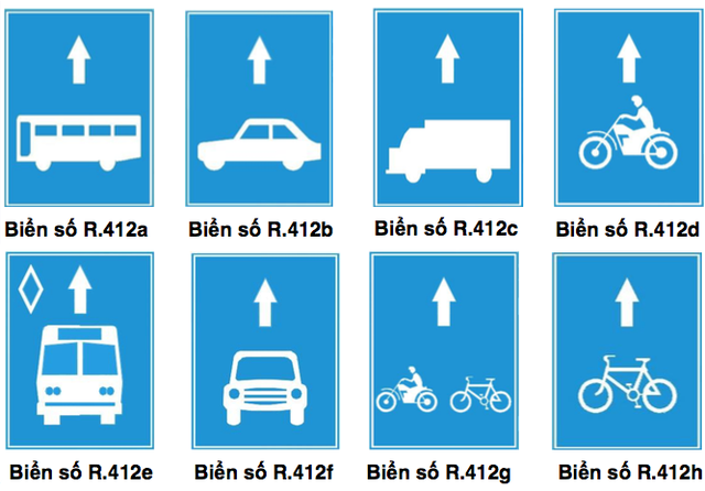 Chính sách - Quy chuẩn mới về biển báo từ 1/7, hiểu biển gộp làn đường và phân làn đường thế nào để không bị phạt? (Hình 2).