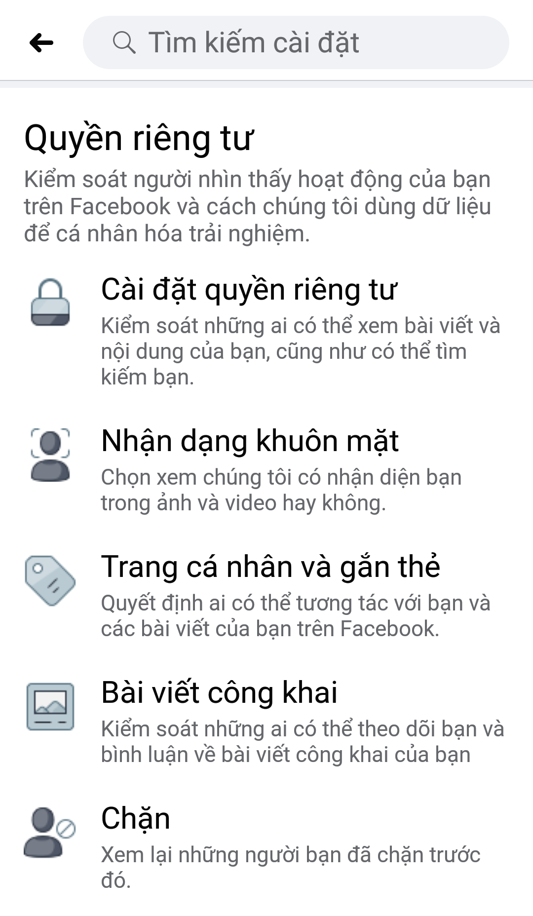 Thủ thuật - Tiện ích - Hướng dẫn cách tắt tính năng nhận diện khuôn mặt trên Facebook (Hình 3).