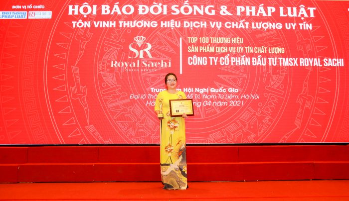 Cần biết - Royal Sachi xuất sắc đạt giải Thương hiệu sản phẩm dịch vụ uy tín chất lượng (Hình 8).