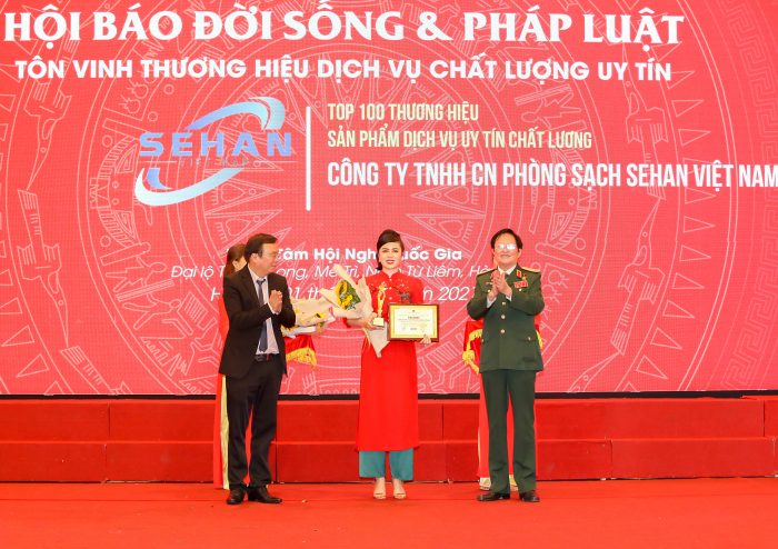 Cần biết - SEHAN Việt Nam lọt top thương hiệu sản phẩm dịch vụ uy tín chất lượng