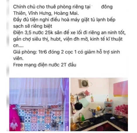 An ninh - Hình sự - Hà Nội: Cảnh báo thủ đoạn lừa đảo khi thuê phòng trọ