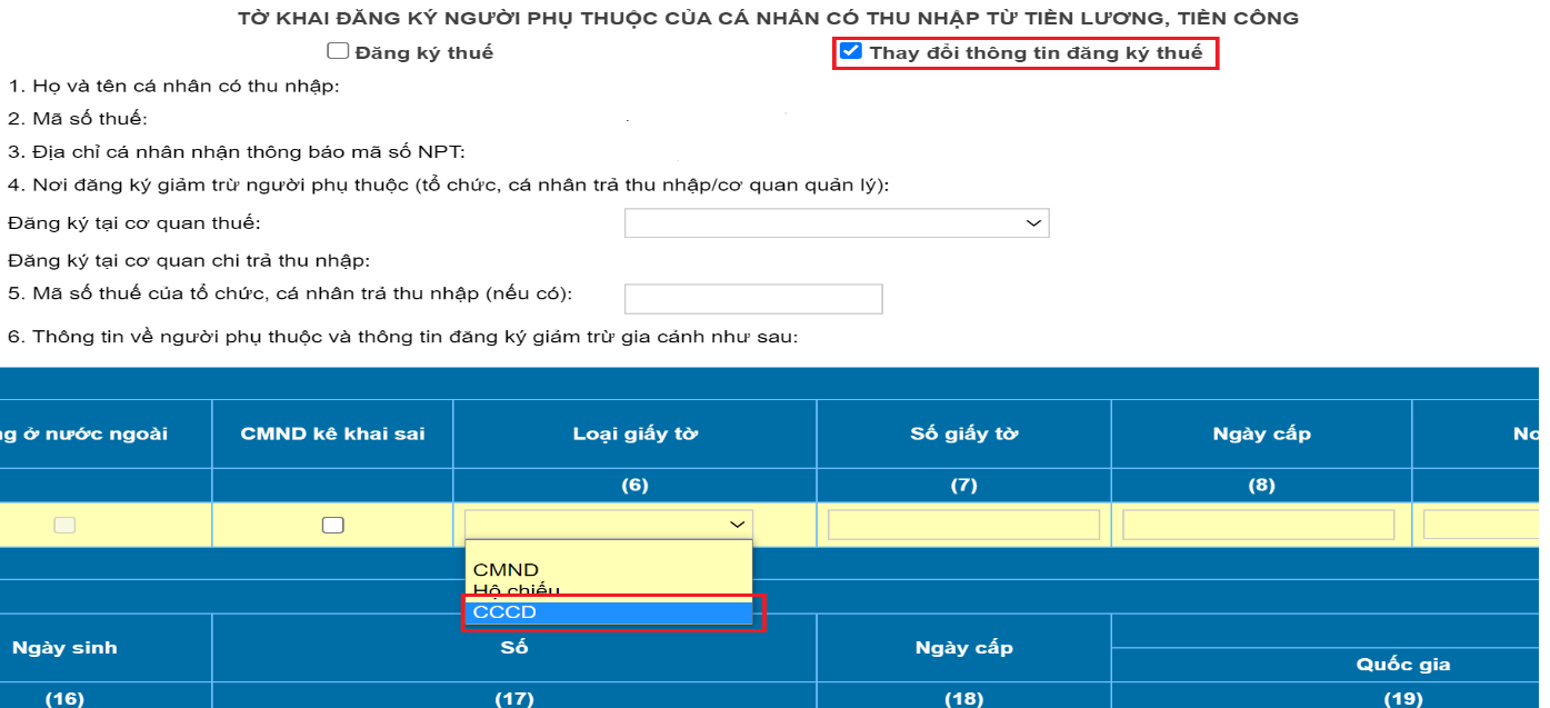 Tài chính - Ngân hàng - Tổng cục Thuế khuyến nghị người nộp thuế cập nhật căn cước công dân (Hình 8).