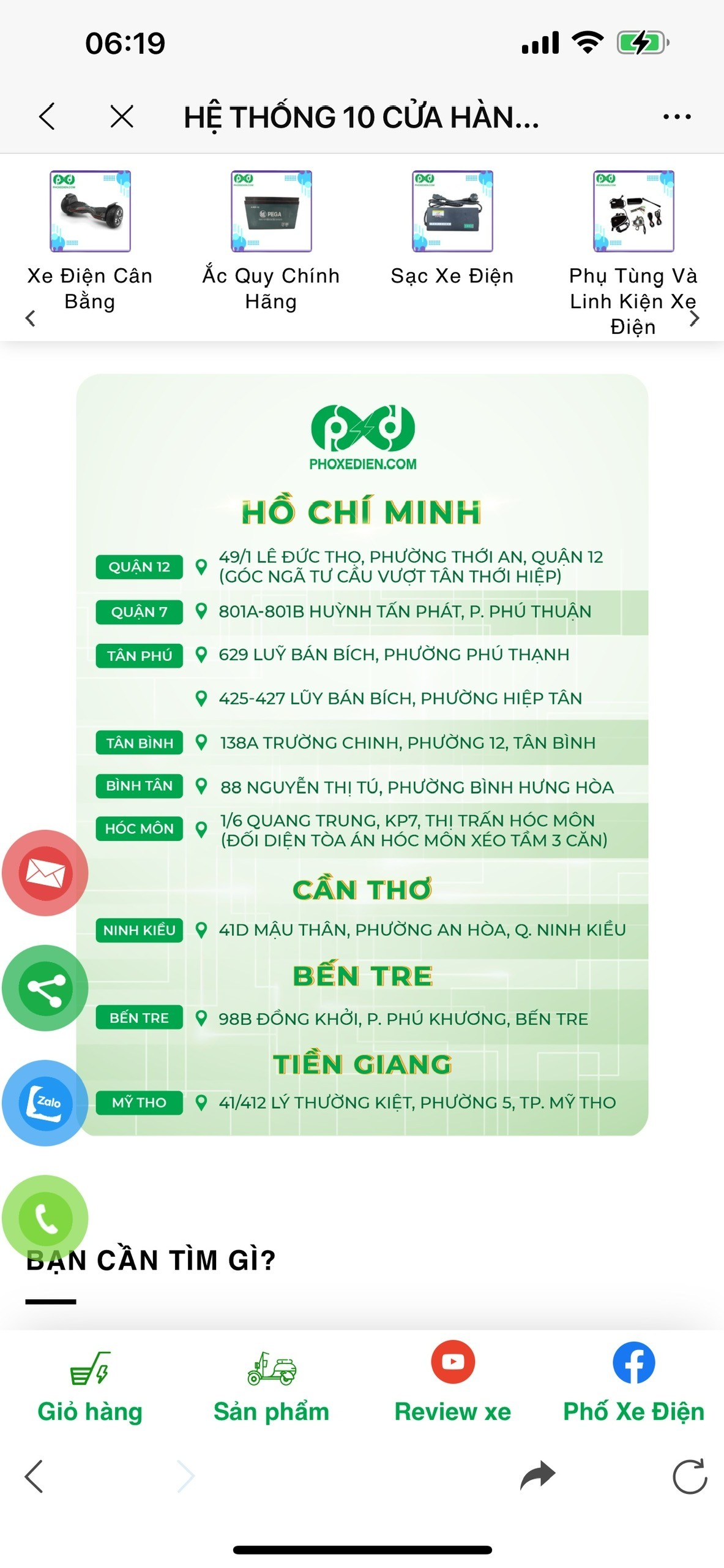 Tiêu dùng & Dư luận - Đồng loạt kiểm tra 10 điểm kinh doanh trong chuỗi Phoxedien.com