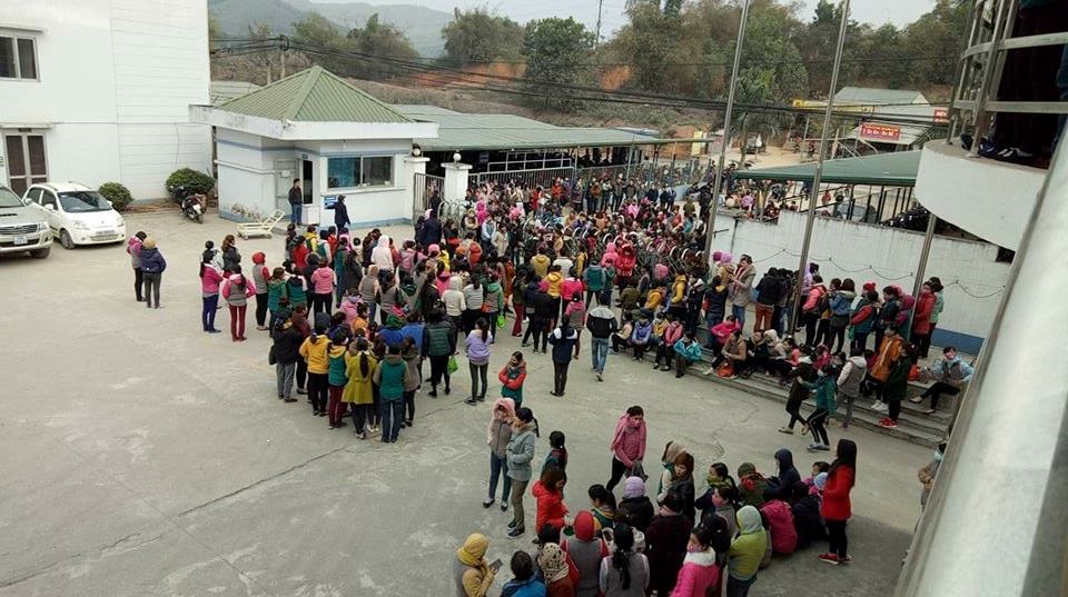 An ninh - Hình sự - Tuyên Quang: Không có tiền thưởng Tết, 3.000 công nhân đình công