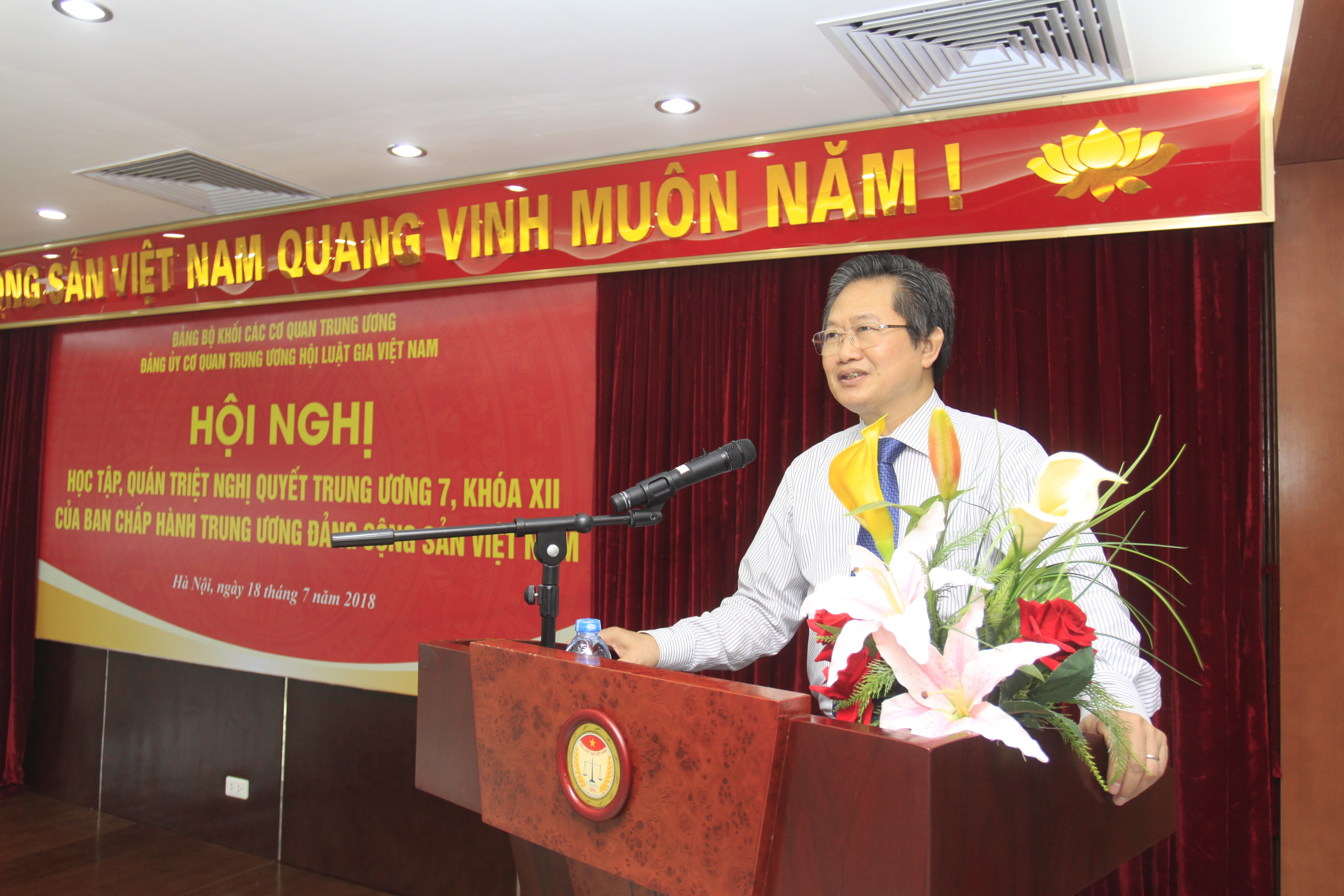 Góc nhìn luật gia - Hội Luật gia Việt Nam học tập quán triệt Nghị quyết Trung ương 7 khóa XII (Hình 8).