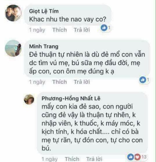 Sinh con thuận tự nhiên: Các con khác đẻ sao, con người đẻ như vậy? (Hình 2).