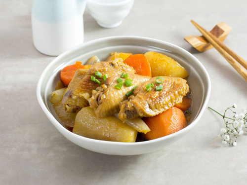 Món ăn ngon mỗi ngày: Củ cải trắng hầm thịt gà ngon, hấp dẫn (Hình 2).