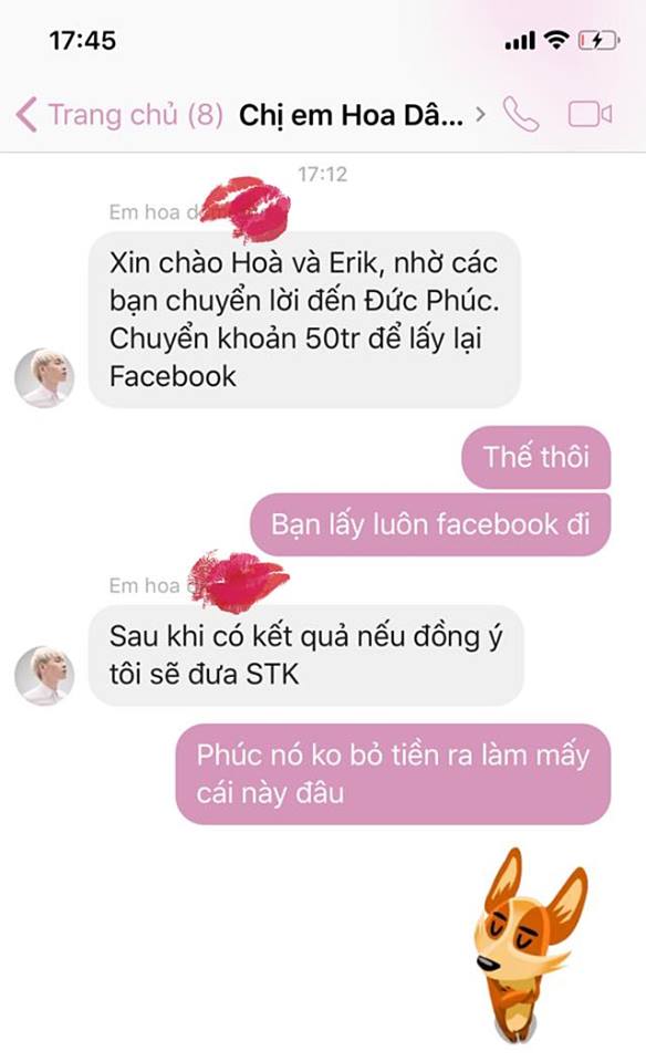 Bị hacker đòi tiền chuộc Facebook, Hòa Minzy và Erik 'lầy lội' khiến fan cười ngất