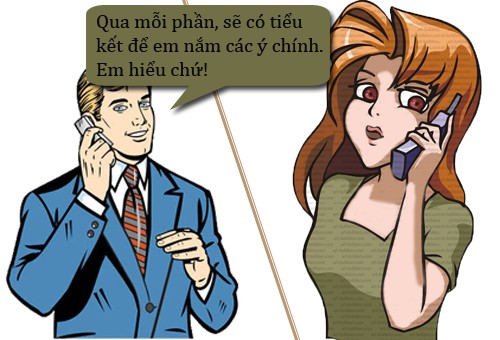 Trưa cười: Khi thầy giáo nói chuyện với người yêu