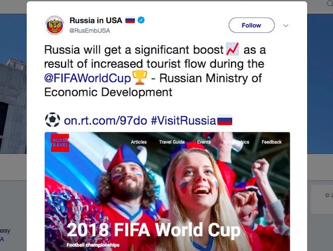 Ứng dụng hẹn hò tại Nga “lên ngôi” mùa World Cup