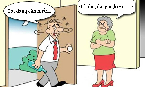 Cộng đồng mạng - Trưa cười: Thật khó để chọn giữa vợ và rượu