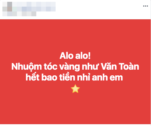 Nhiều người hâm mộ cho rằng: Nếu ra đường bắt gặp mái tóc bạch kim thì cũng không có gì là lạ. 