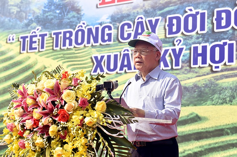 Chính trị - Tổng Bí thư, Chủ tịch nước Nguyễn Phú Trọng phát động Tết trồng cây (Hình 2).