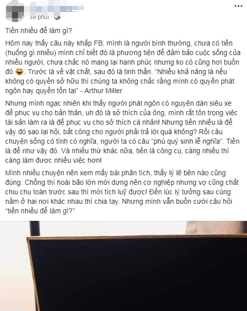 Cộng đồng mạng - Cư dân mạng xôn xao với câu nói: “Tiền nhiều để làm gì?” của ông chủ Trung Nguyên