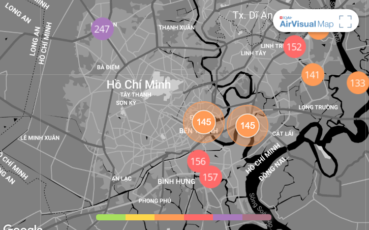 Dân sinh - Chất lượng không khí ngày 17/1: TP.HCM vẫn ở mức kém, Hà Nội trong lành  (Hình 2).