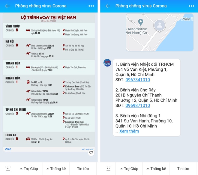 Cuộc sống số - Chống dịch thời đại công nghệ số, Zalo ra mắt chatbot 'Phòng chống virus corona' (Hình 2).