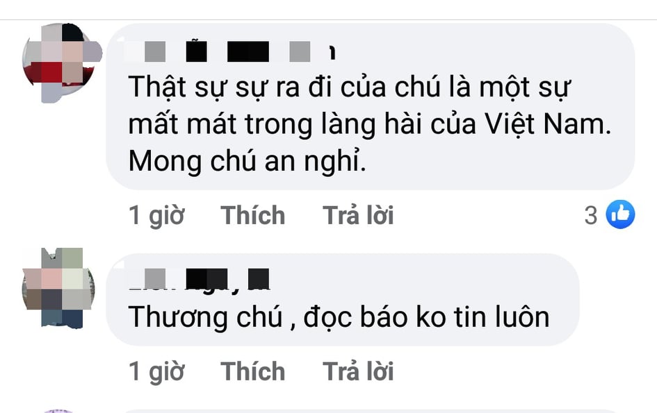 Cộng đồng mạng - Người hâm mộ sốc trước tin nghệ sĩ Chí Tài qua đời (Hình 2).