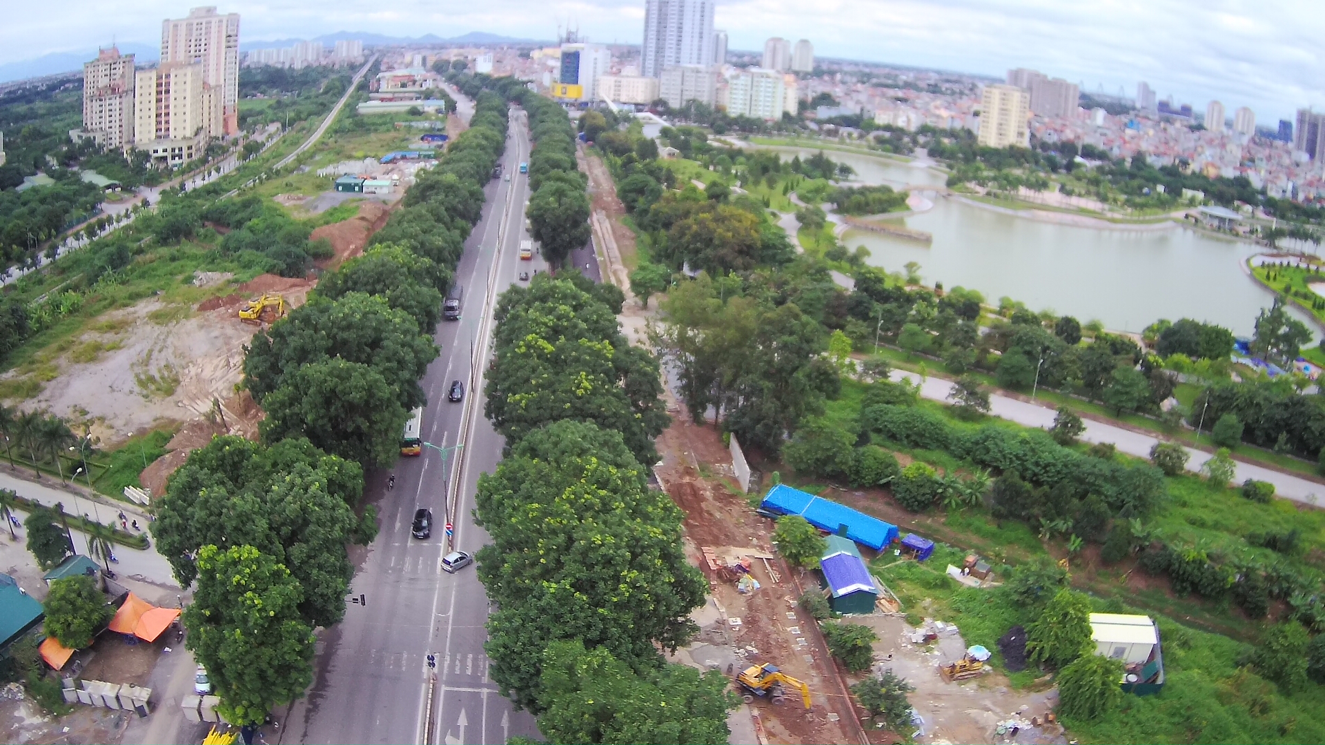 Xã hội - Toàn cảnh gần 1.300 cây xanh ở Hà Nội trước giờ di chuyển, chặt hạ (Hình 4).