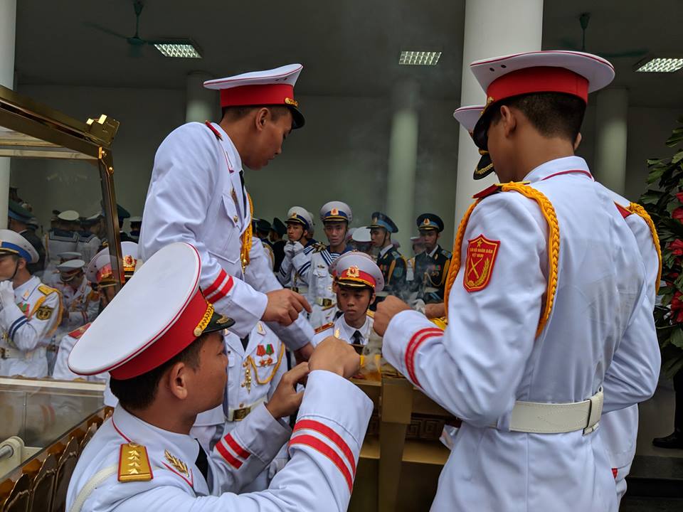 Chính trị - Linh cữu Chủ tịch nước Trần Đại Quang bắt đầu được đưa về đất mẹ Ninh Bình