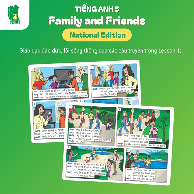 Giáo dục - Thêm yêu ngoại ngữ với SGK 5 Family and Friends National Edition (Hình 3).