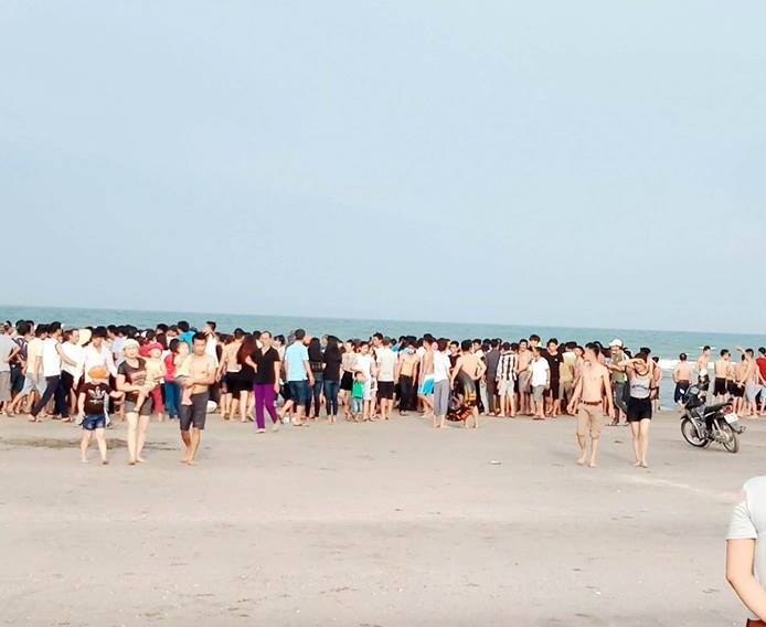Nghệ An: Chồng tử vong khi bơi ra cứu vợ mới cưới