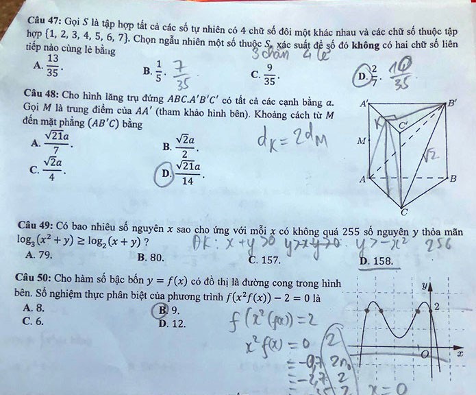 Giáo dục - Nghệ An: Thí sinh đánh giá đề thi môn Toán vừa sức nhưng khó đạt điểm tuyệt đối (Hình 7).