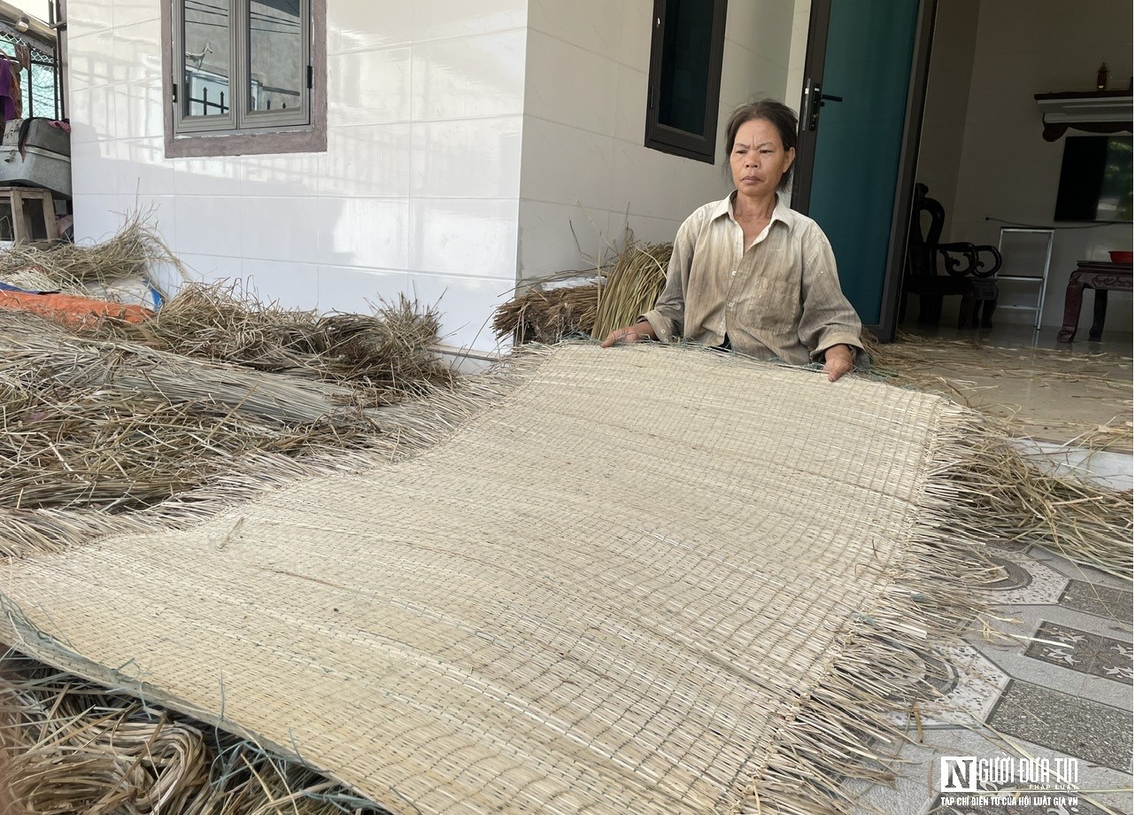 Dân sinh - Cặp vợ chồng giữ lửa nghề dệt chiếu cói truyền thống ở xứ Nghệ (Hình 8).