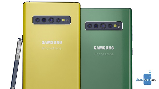 Kinh doanh - Galaxy Note 10 siêu đẹp xuất hiện, thách thức iPhone 11 (Hình 2).