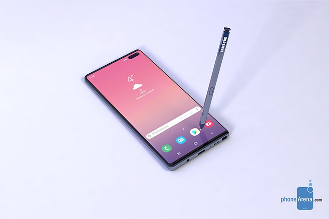 Kinh doanh - Galaxy Note 10 siêu đẹp xuất hiện, thách thức iPhone 11 (Hình 4).