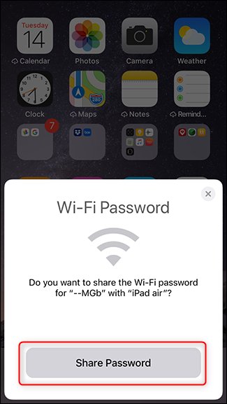 Công nghệ - Cách chia sẻ mật khẩu Wi-Fi giữa các máy iPhone, iPad (Hình 9).