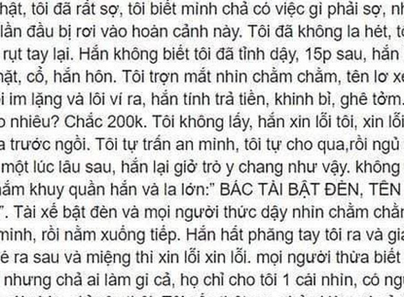 Tin nhanh - Sa thải phụ xe Phương Trang bị tố sàm sỡ khách nữ (Hình 2).