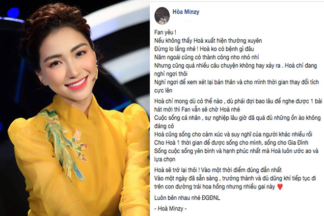 Giải trí - Quản lý của Hòa Minzy: 'Không có chuyện bạn trai cấm cản Hòa đi hát' (Hình 2).