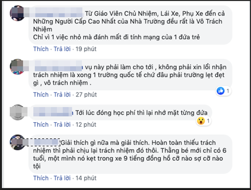 Cộng đồng mạng - Cộng đồng mạng phẫn nộ vụ học sinh tử vong trên xe đưa đón của trường Gateway: 'Các vị chi nghìn đô cho con học gì ở đây?” (Hình 2).