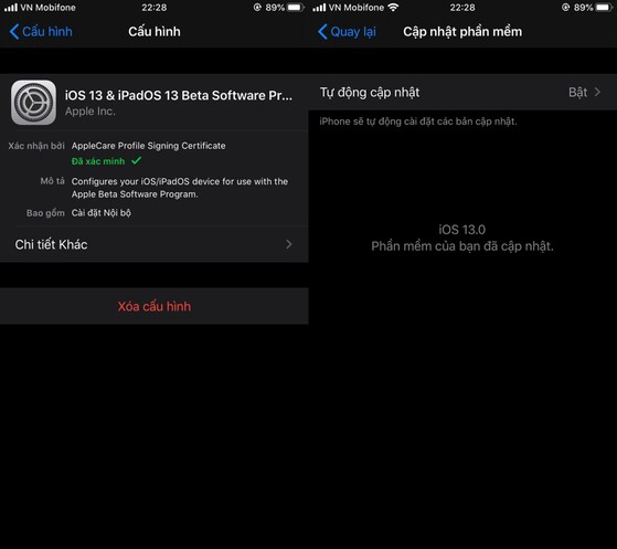 Công nghệ - Cách tải và cài đặt iOS 13.1 Public Beta (Hình 2).