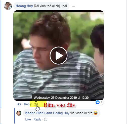 Công nghệ - Thủ thuật tải video bình luận từ Facebook