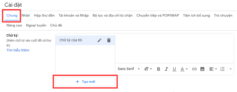 Công nghệ - Cách tạo nhiều chữ ký trên Gmail bằng công cụ có sẵn của Google (Hình 3).