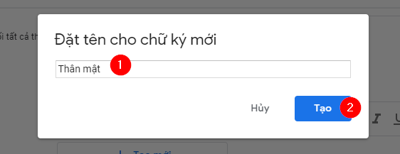 Công nghệ - Cách tạo nhiều chữ ký trên Gmail bằng công cụ có sẵn của Google (Hình 4).