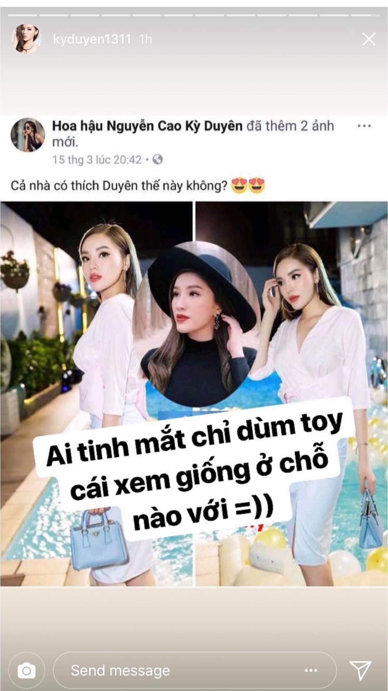 Hoa hậu Kỳ Duyên lên tiếng khi bị nhận xét là 'bản sao” của Bảo Thy (Hình 2).