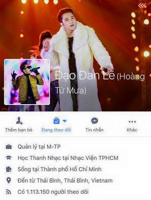 Xôn xao trang cá nhân và fanpage của Sơn Tùng M-TP đột ngột “biến mất” (Hình 3).