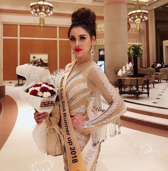 Thư Dung đoạt Á hậu 2 Miss Eco International 2018