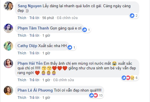 Ngỡ ngàng với vóc dáng của Hoa hậu Thu Thảo sau 1 tháng sinh con (Hình 3).