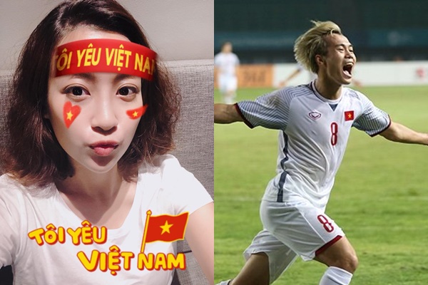 Ngôi sao - Hoa hậu Đỗ Mỹ Linh “tiếp thêm lửa” cho đội tuyển U23 Việt Nam