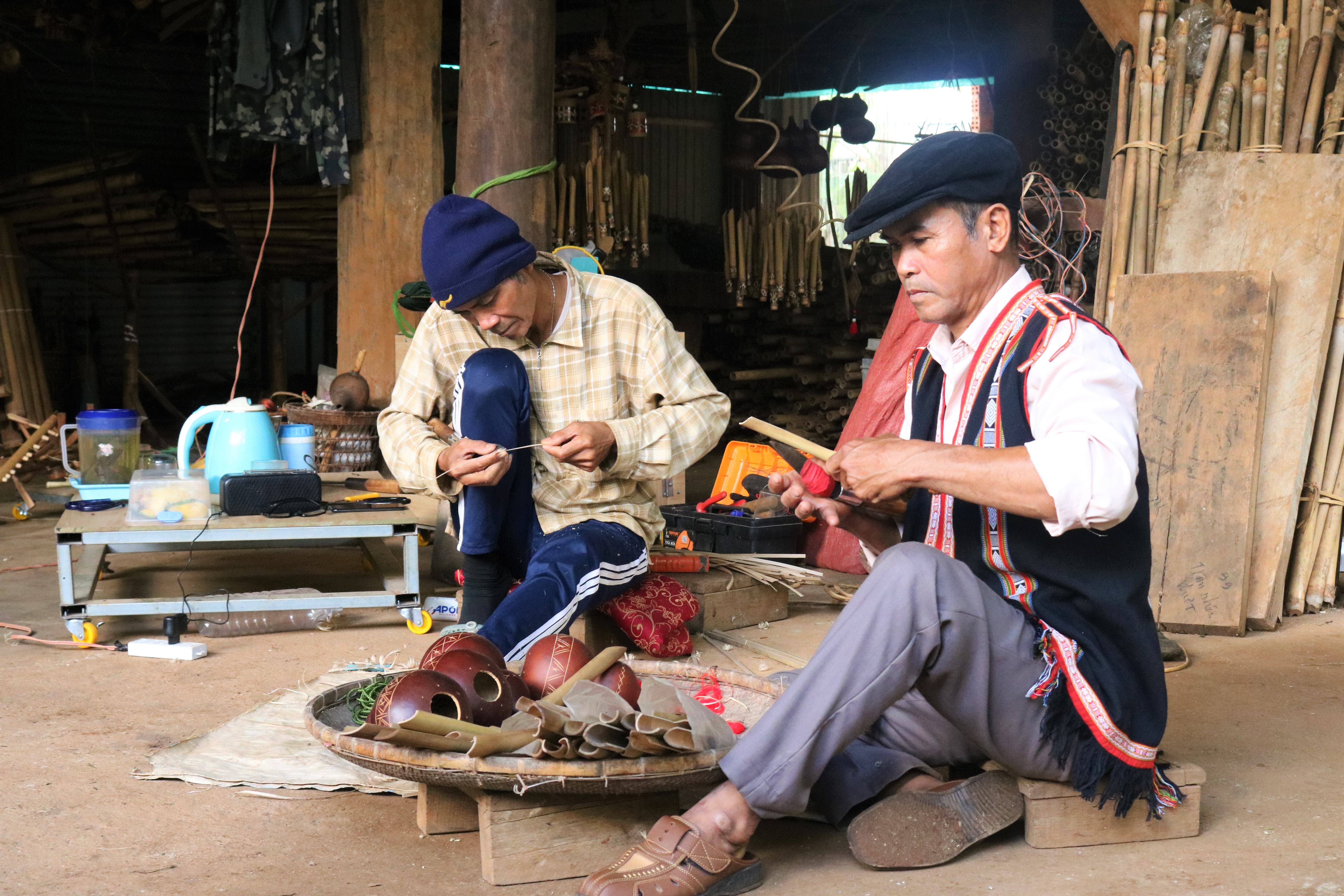 Văn hoá - Nghệ nhân Jrai đưa nhạc cụ Tây nguyên vươn tầm thế giới 